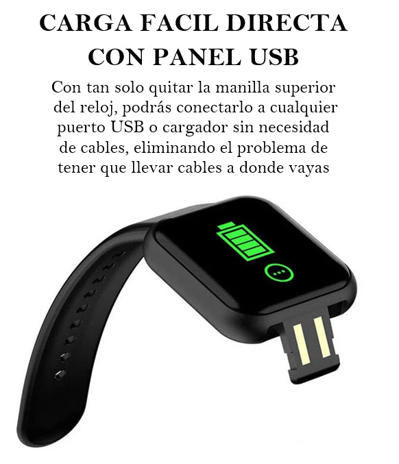 🔥PROMOCION RELOJ INTELIGENTE + AUDÍFONOS INALÁMBRICOS BLUETOOTH [ÚLTIMAS UNIDADES RESTANTES]